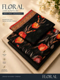 Floral Lawn dupatta 3pc