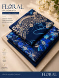 Floral Lawn dupatta 3pc