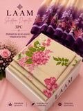 Lawn shafon dupatta 3pc